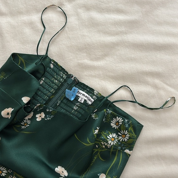 Reformation Frankie Silk Dress in Buena - Picture 12 of 12